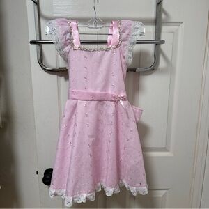 Elegant Pink Kids Formal Dress